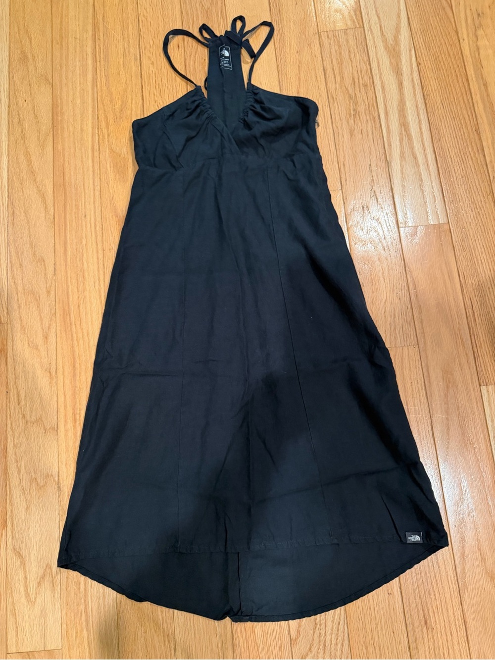 The North Face Black Halter Neck High-Low Sundress